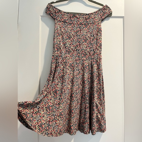 Kimchi Blue Urban Outfitters Floral Off the Shoulder Mini Dress—small - Picture 2 of 6